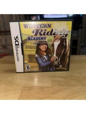 (USED) Western Riding Academy (Nintendo DS, 2010) **VERY GOOD CONDITION**